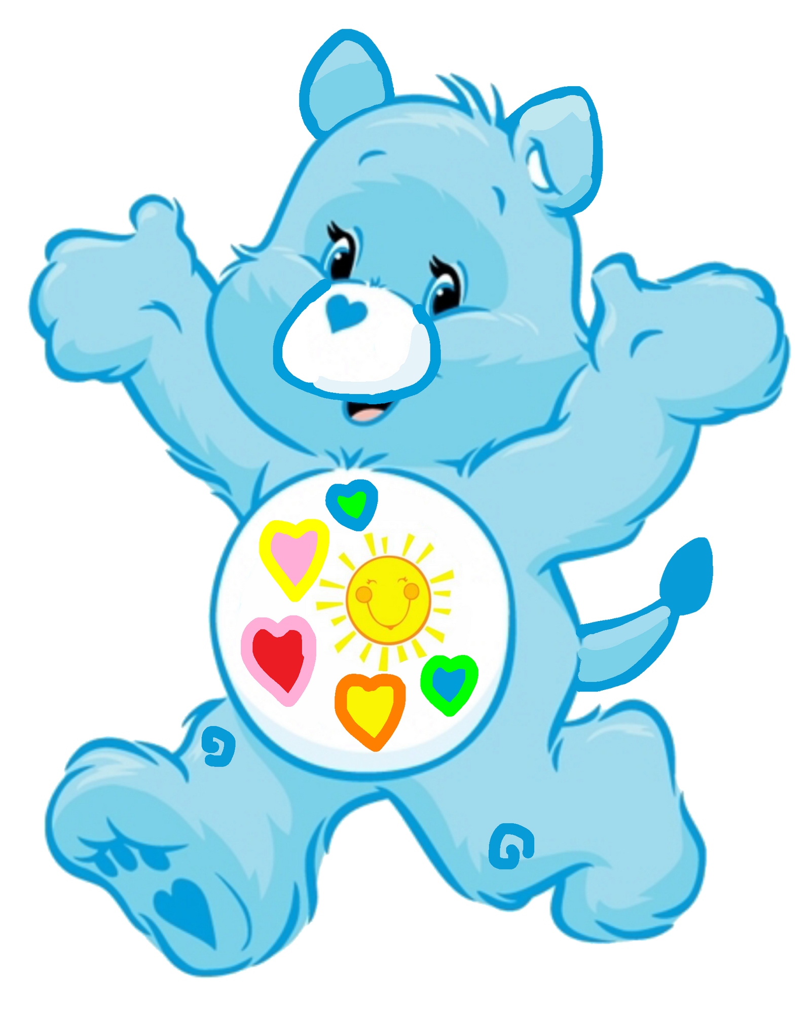 Care Bears: Sunny Heart Hippo 2D by Joshuat1306 on DeviantArt