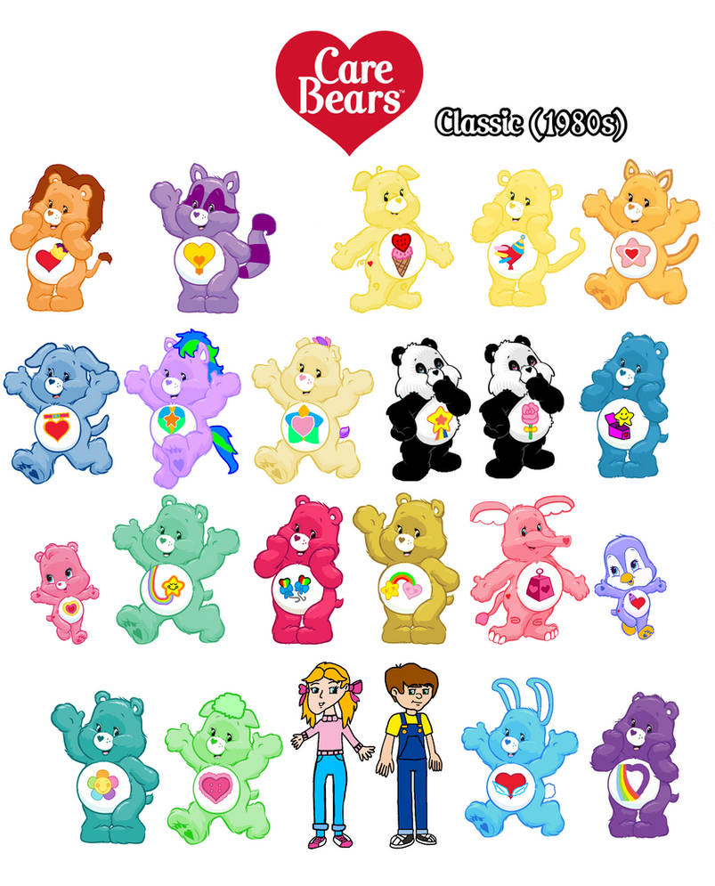 Care Bears Classic 1980s Part 2 by Joshuat1306 on DeviantArt