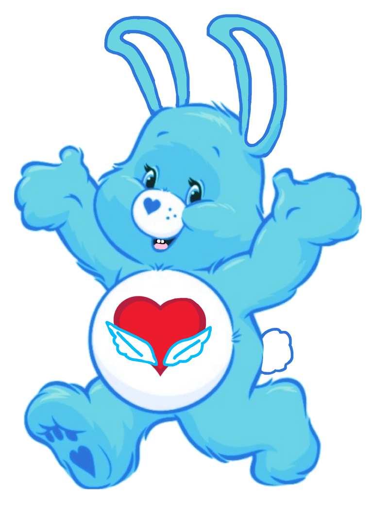 Swif Heart Rabbit Care Bears: Swift Heart Rabbit Happy Pose 2D by Joshuat1306 on DeviantArt