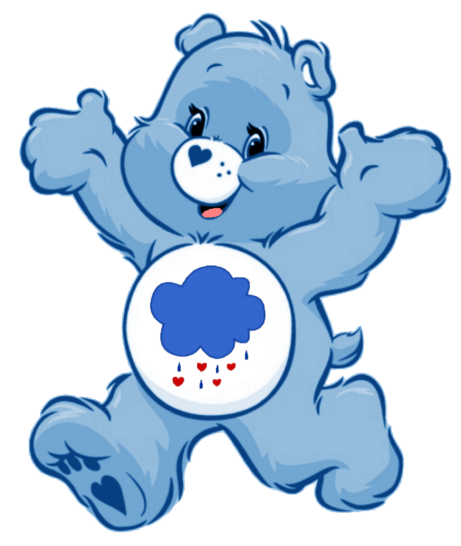 Care Bears: Grumpy Bear Happy Pose 2D by Joshuat1306 on DeviantArt