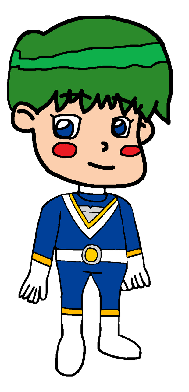 Ken as Blue Supersonic Ranger by Joshuat1306 on DeviantArt