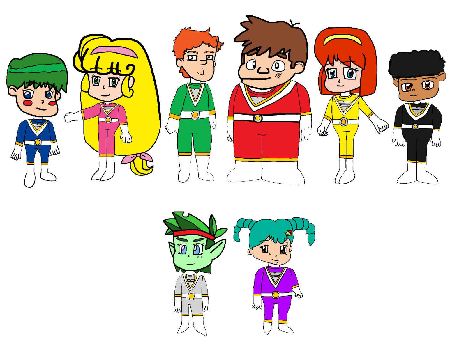 Sunny Bell Supersonic Rangers by Joshuat1306 on DeviantArt