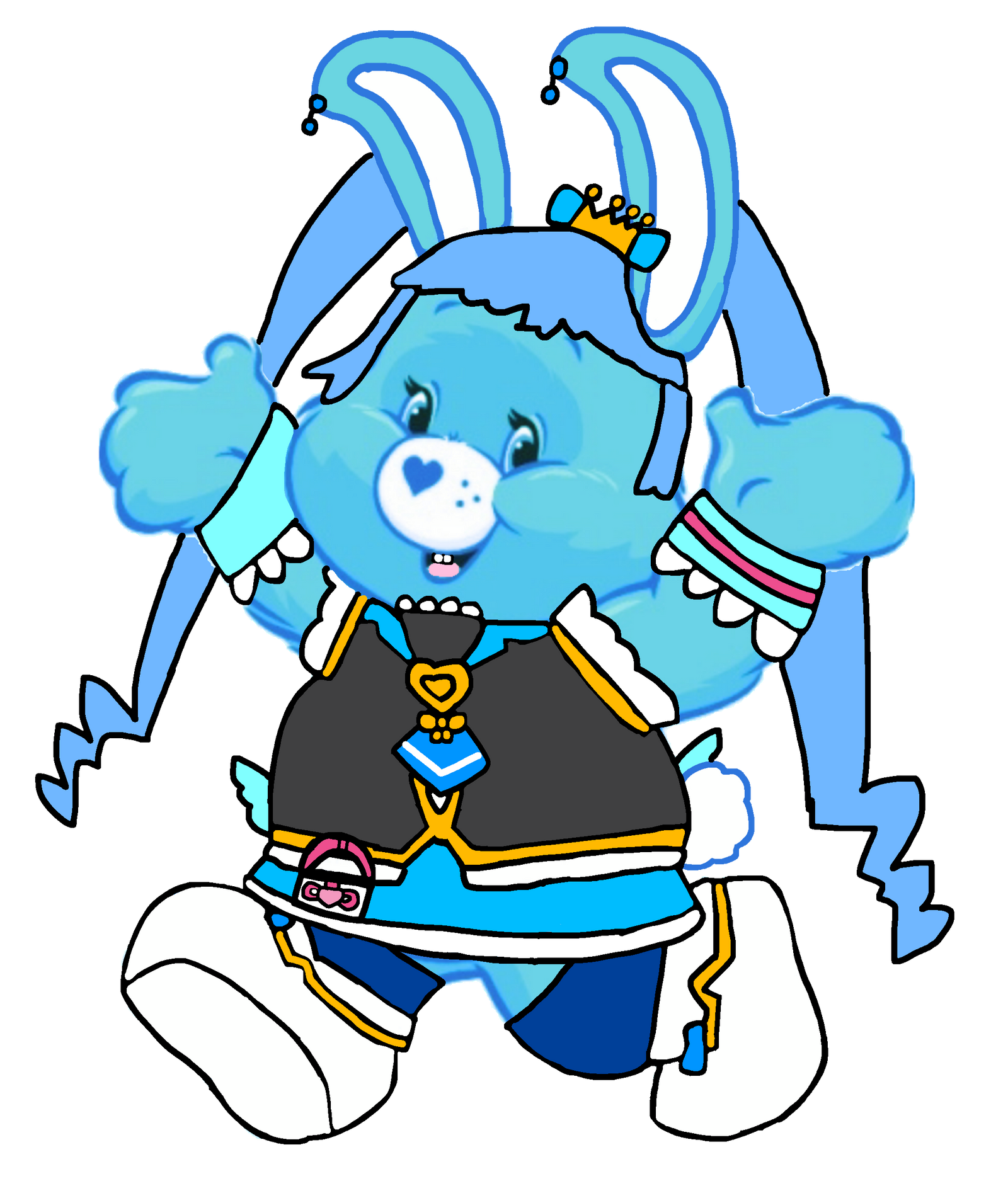 Swift Heart Rabbit as Cure Princess by Joshuat1306 on DeviantArt