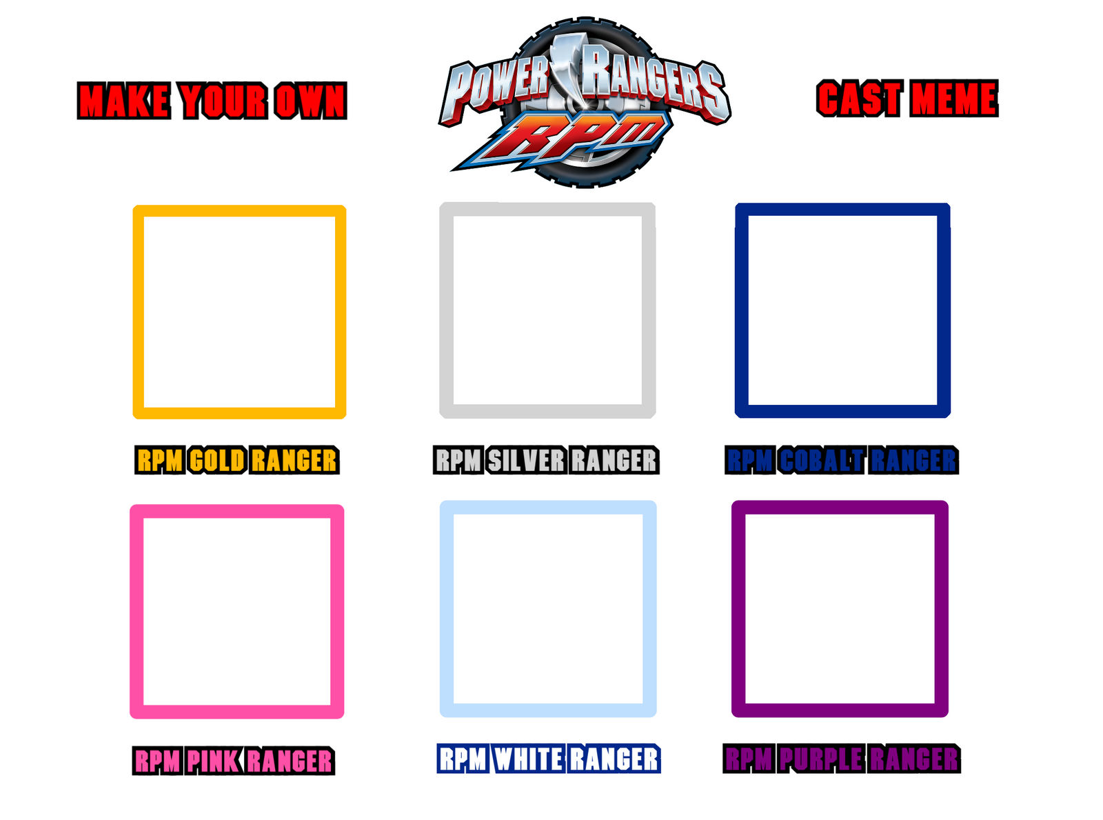 Power Rangers Rpm Meme Make your own PR RPM Cast Meme 2 by Joshuat1306 on DeviantArt