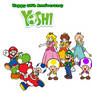 Happy 30th Anniversary Yoshi Card