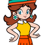 Super Mario: Daisy Pokemon Trainer Outfit 2D