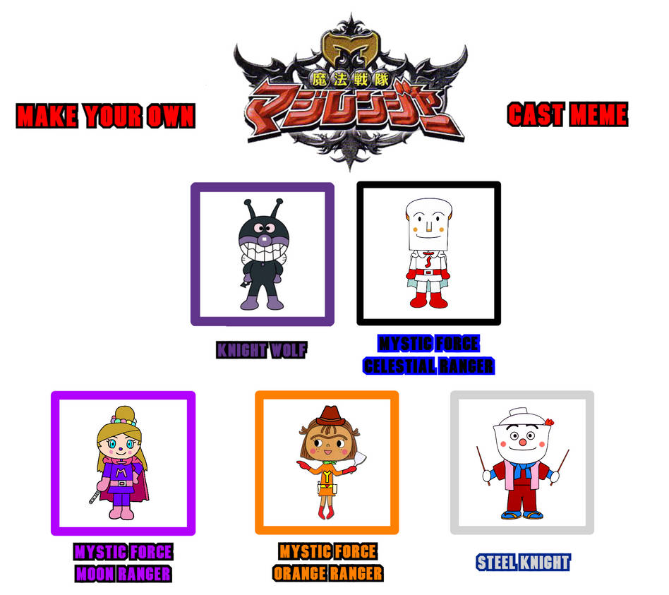 My Magiranger Cast: Anpanman (Extra) by Joshuat1306 on DeviantArt