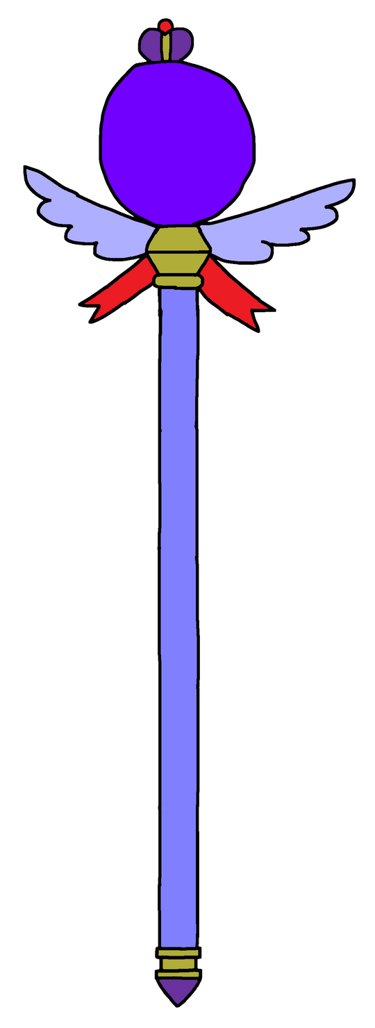 Magical Girl Item: Elemental Staff by Joshuat1306 on DeviantArt