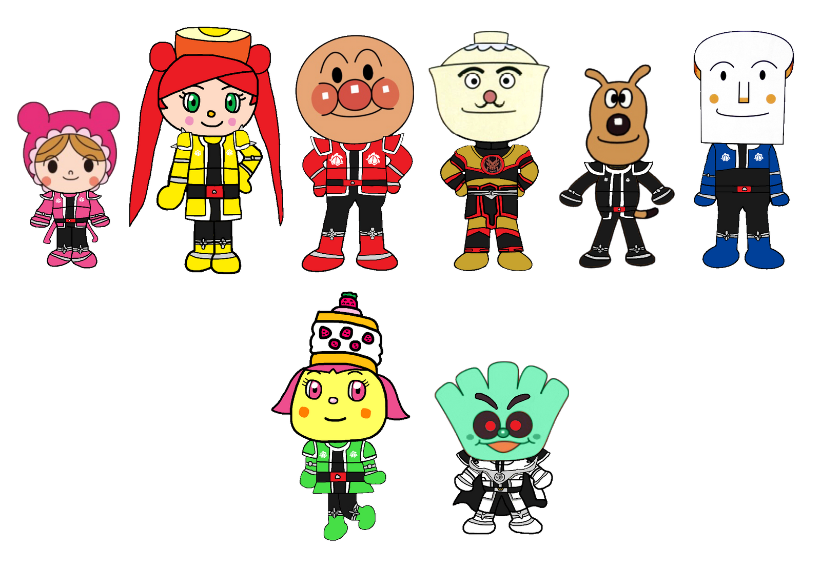 Anpanman Donbrothers by Joshuat1306 on DeviantArt