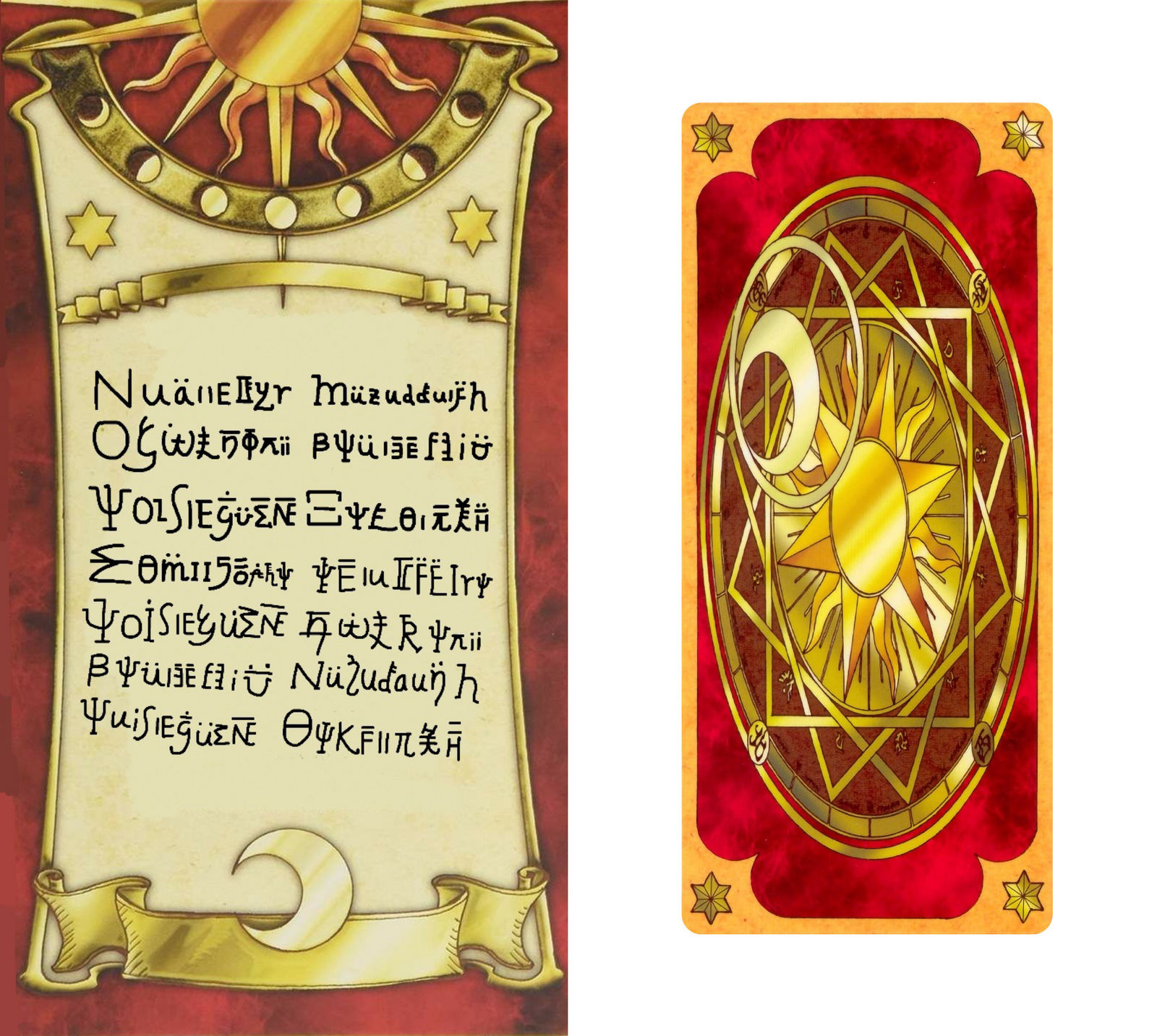 Clow Book Manga/Replica (Inside with Cards) by Joshuat1306 on DeviantArt