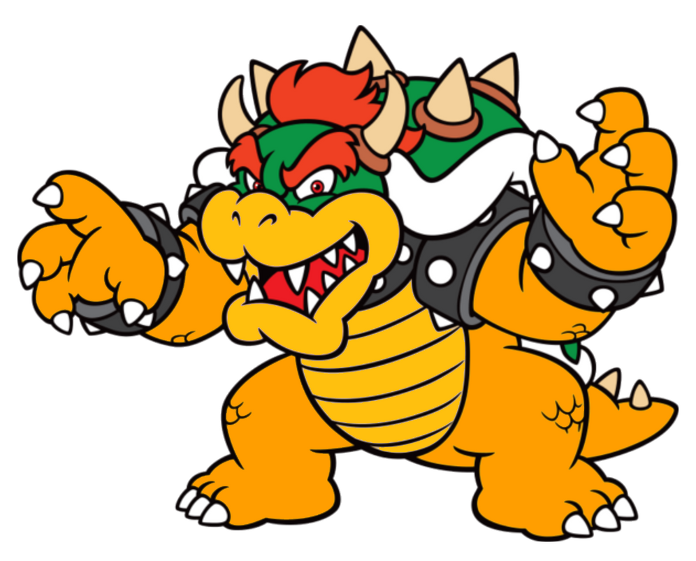 Super Mario Bowser and Bowser Jr. Png Bundlesuper Mario -  in 2023