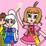 Cardcaptor Trio in CCSCC Movie Sea Princess