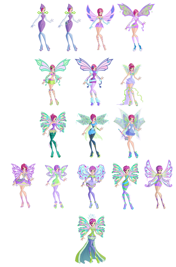 Magic Winx Base Winx Club: All Fairy Forms of Tecna by Joshuat1306 on DeviantArt