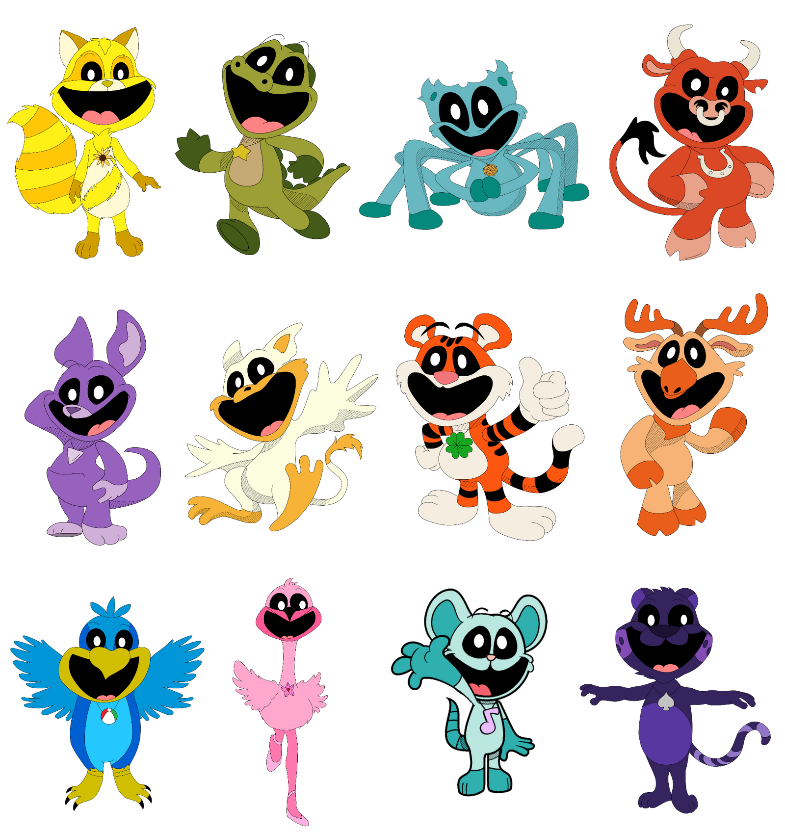 Rejected Characters Rejected Critters (12 Rejected Critters) by Joshuat1306 on DeviantArt