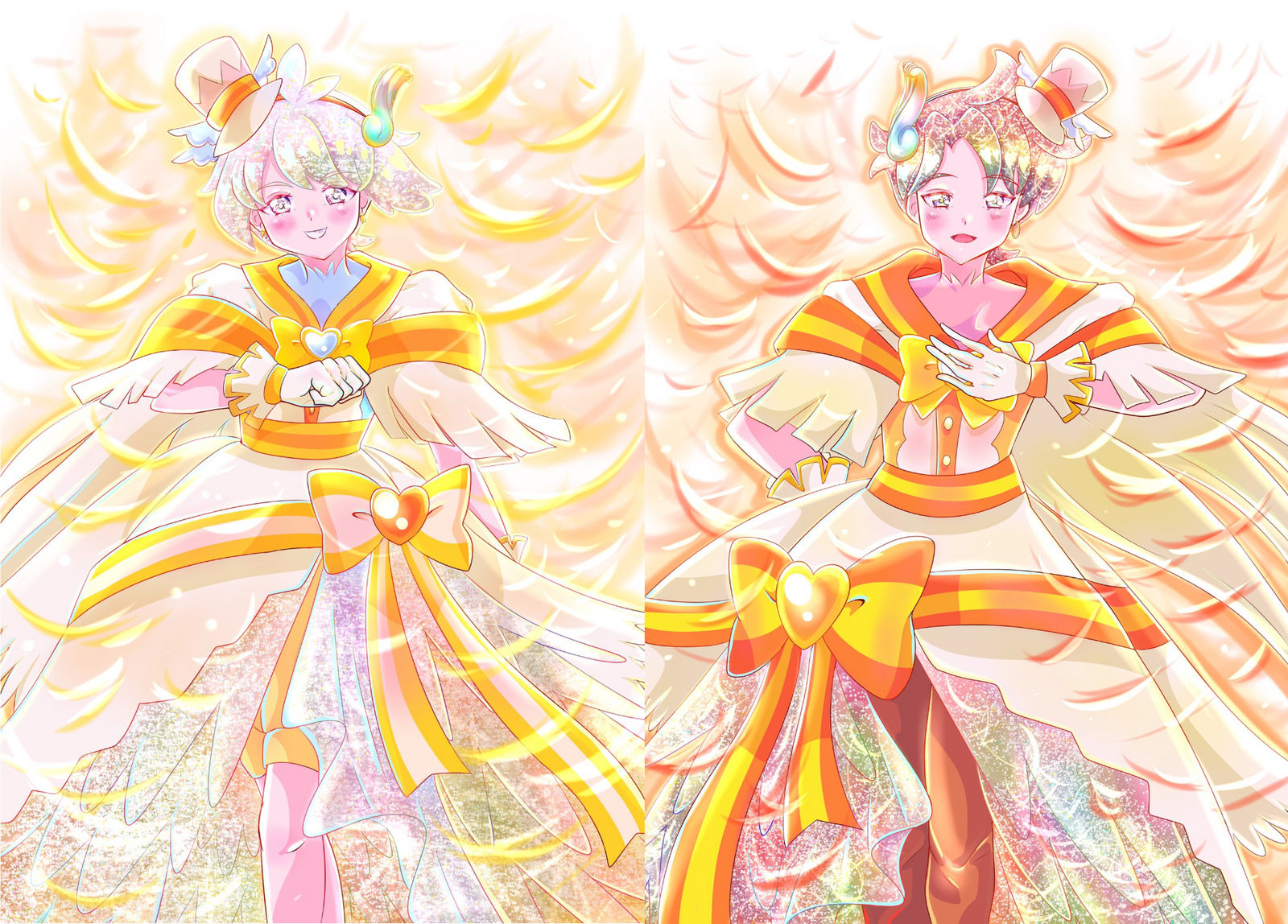 Pretty Ul Pyonderful Pretty Cure in Diamond Ribbon Forms by Joshuat1306 on DeviantArt