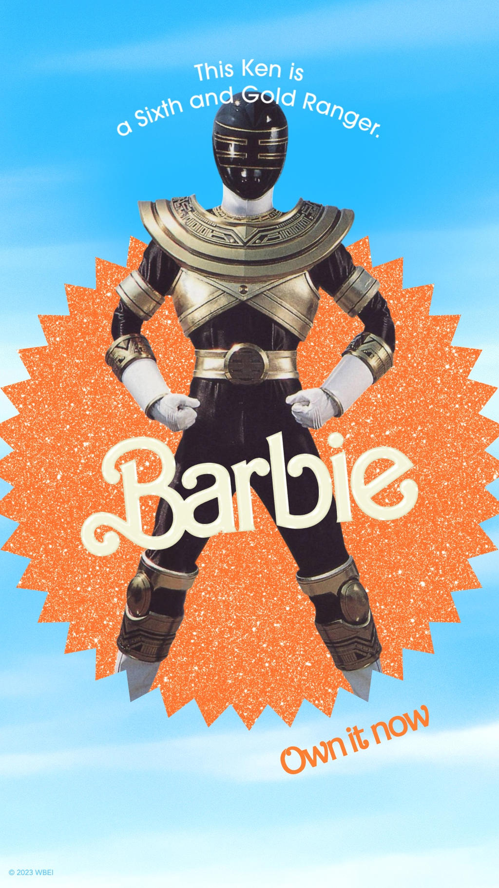Gold Ranger in Barbie 2023 by Joshuat1306 on DeviantArt