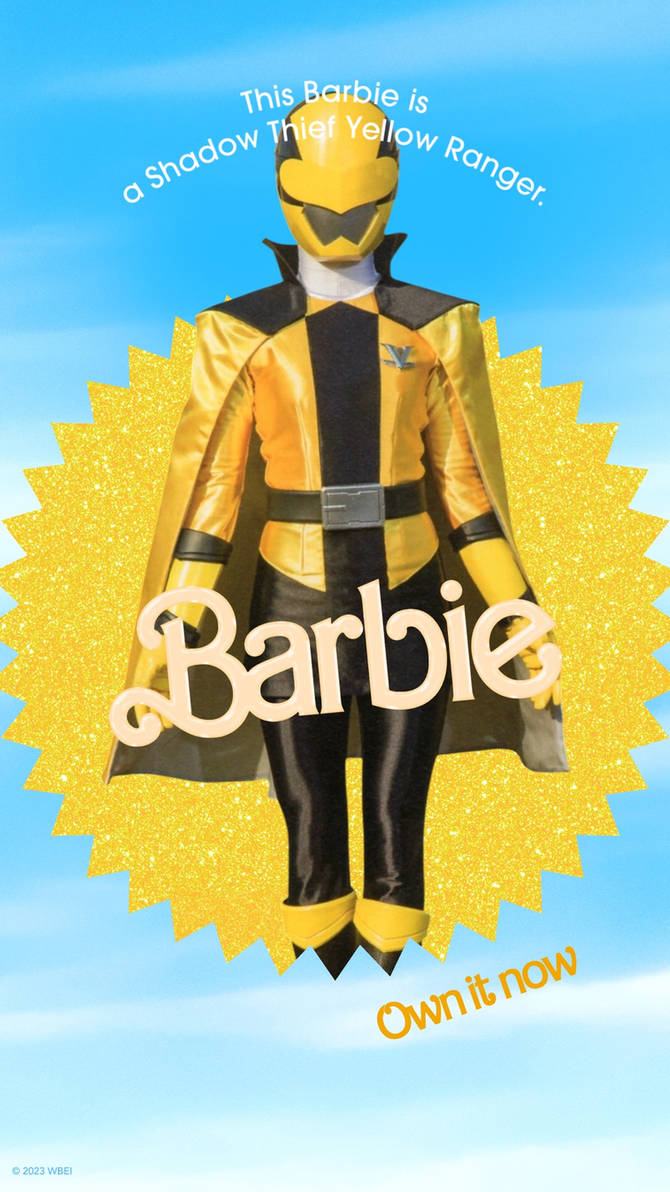 Shadow Thief Yellow Ranger in Barbie 2023 by Joshuat1306 on DeviantArt