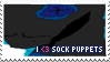 I Heart Sock Puppets Stamp