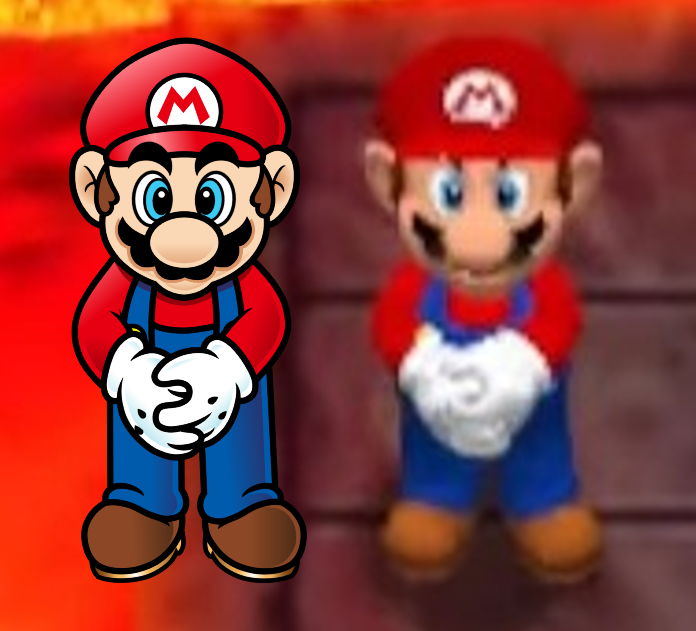 Mario had to do it to em: After and Before by WillieWill64 on DeviantArt