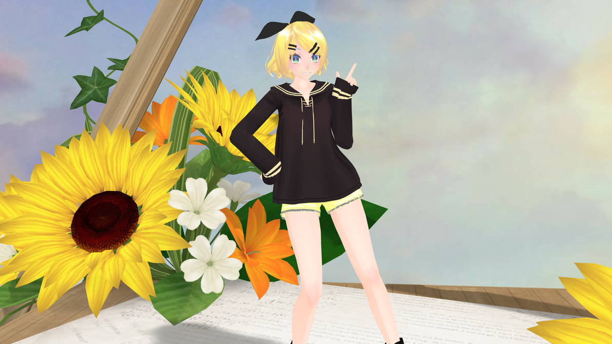 MMD Rin by unicorns1015 on DeviantArt