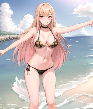 Marin Kitagawa at sea