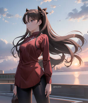 Tohsaka Rin from Fate 1