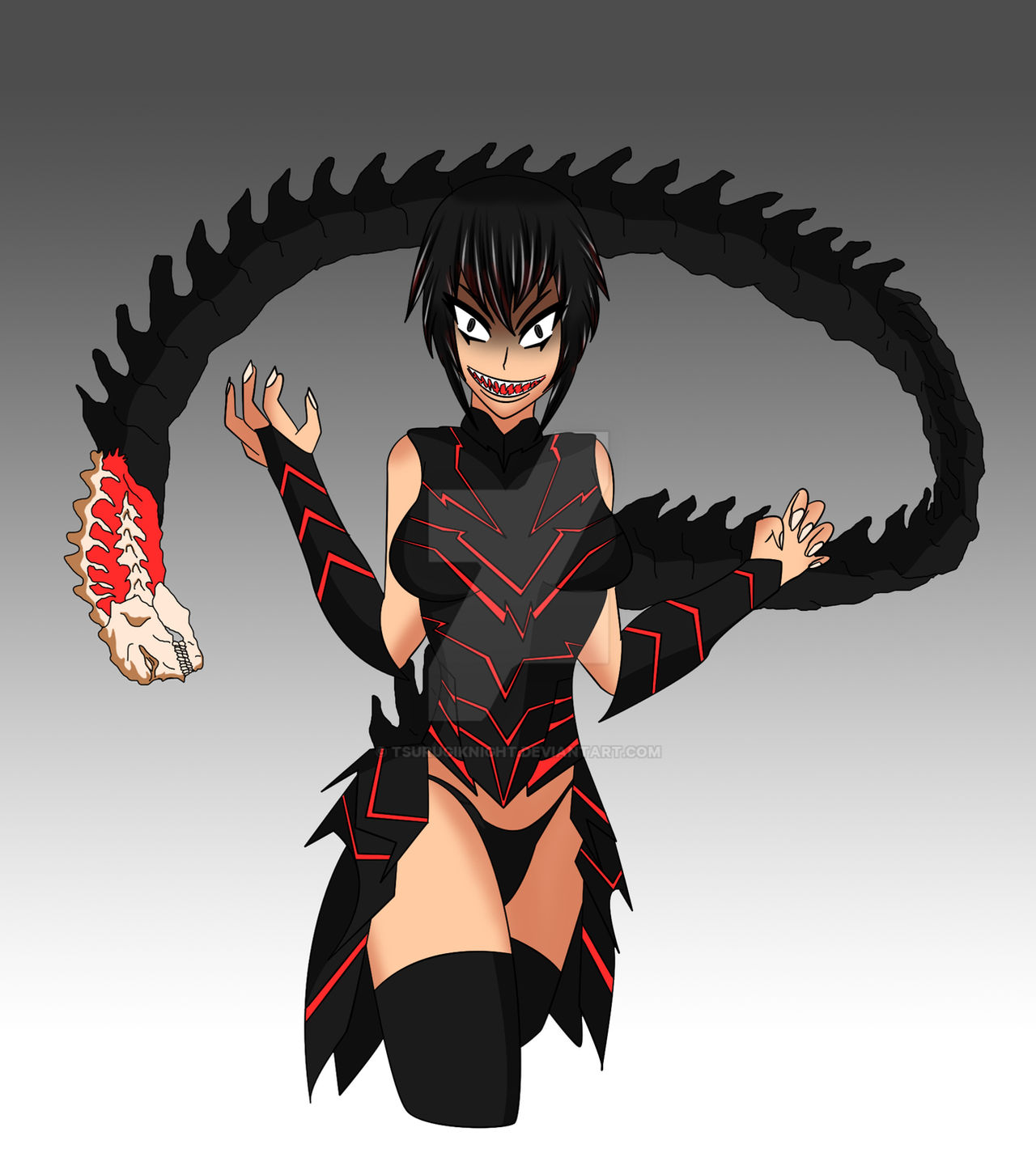 Anime Girl Godzilla