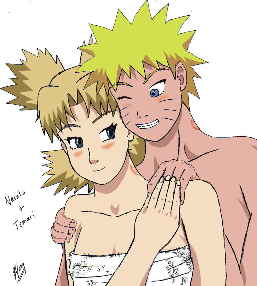 Naruto and Temari