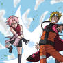 Naruto and Sakura Rasengan