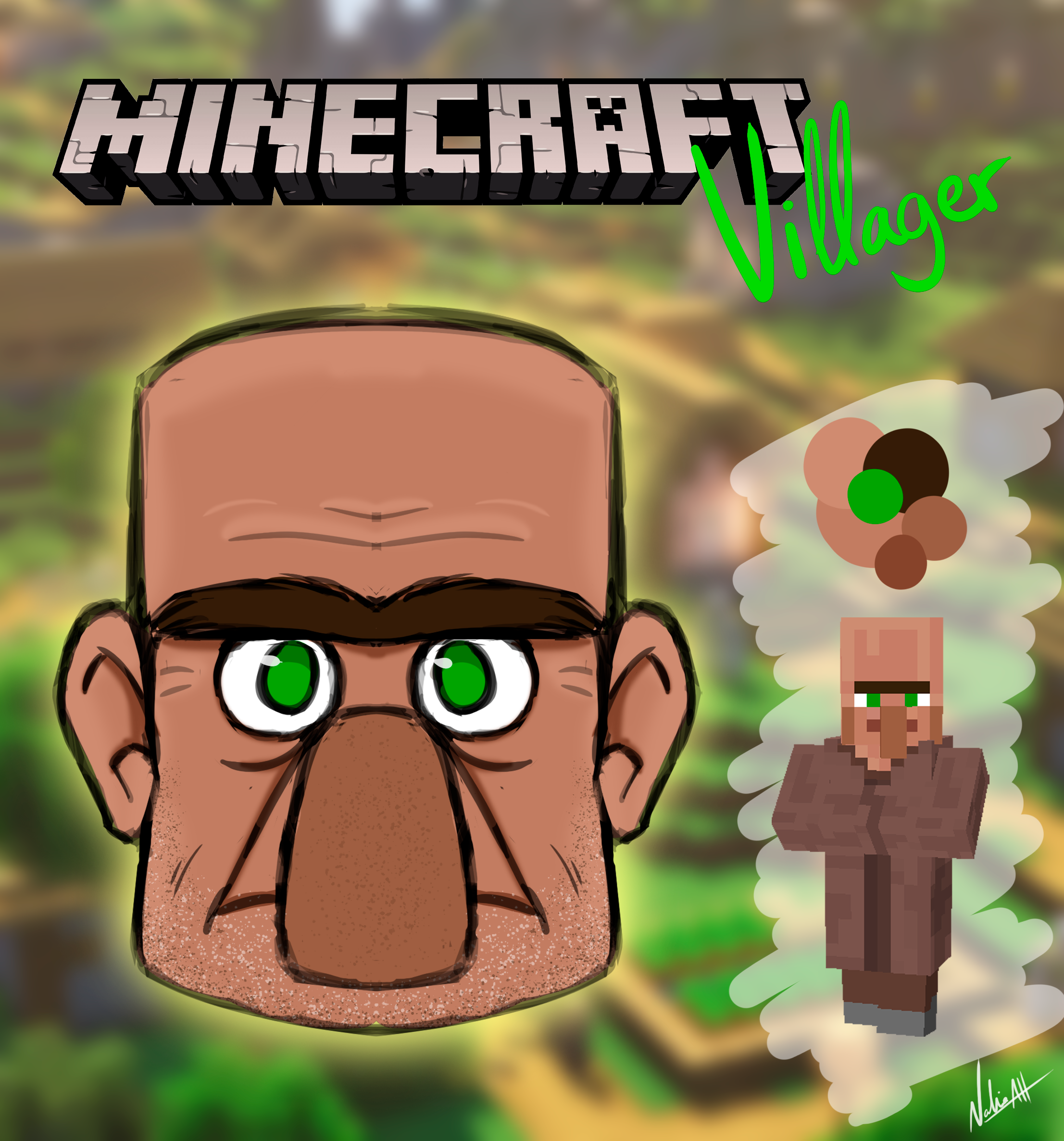 Villiger Avater Java MINECRAFT // Villager by RockstarFoxer on DeviantArt