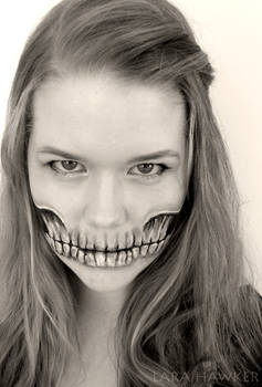 Face Painting - Skeleton