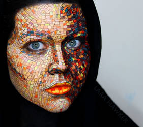 Mosaic Face Paint