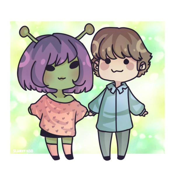 Human x Alien by slanxyxooo on DeviantArt