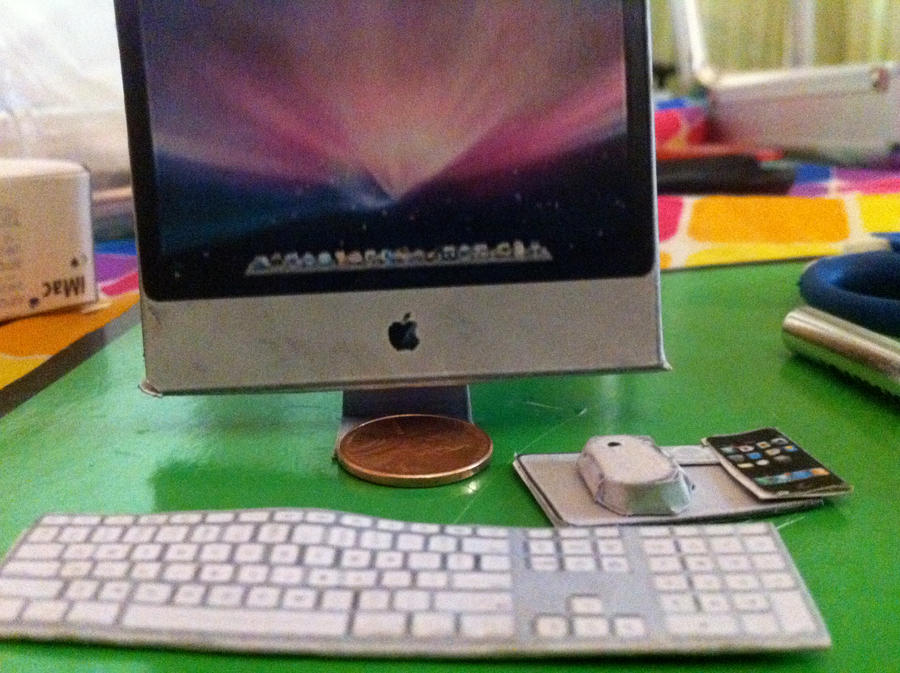 Mini iMac Papercraft by ReyMysterio79907 on DeviantArt
