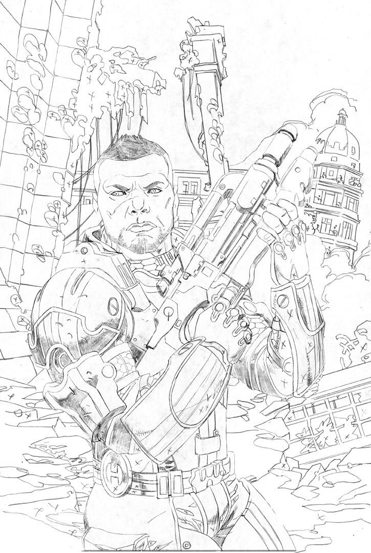 Mass Effect Homeworlds 1 variant pencil