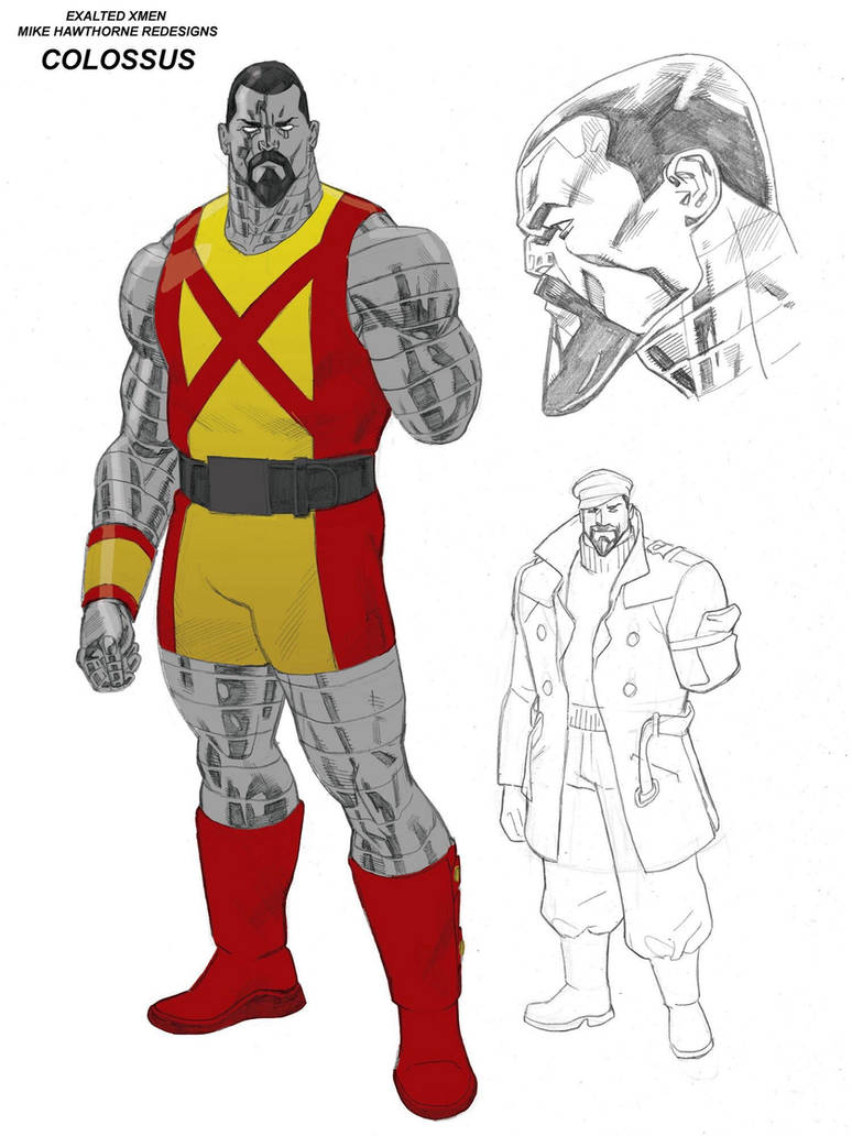 New Colossus character design. by MisterHardtimes on DeviantArt