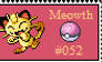 Meowth Stamp