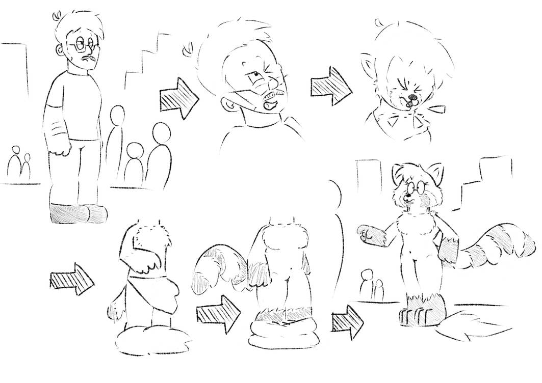 Fall colors! (Red panda tf) by 308mm on DeviantArt