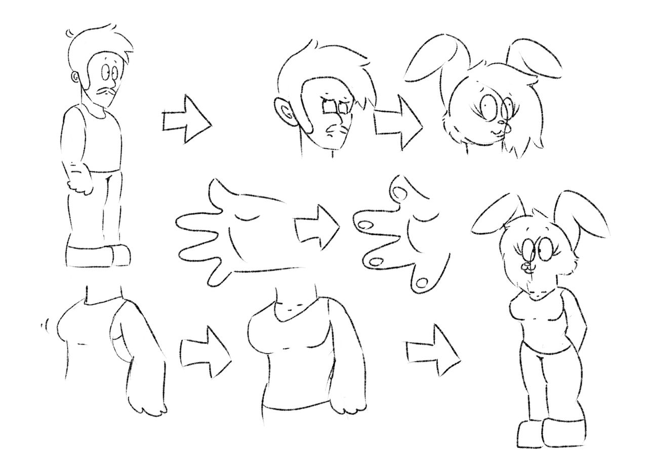 Bun Time! (Rabbit tf) by 308mm on DeviantArt