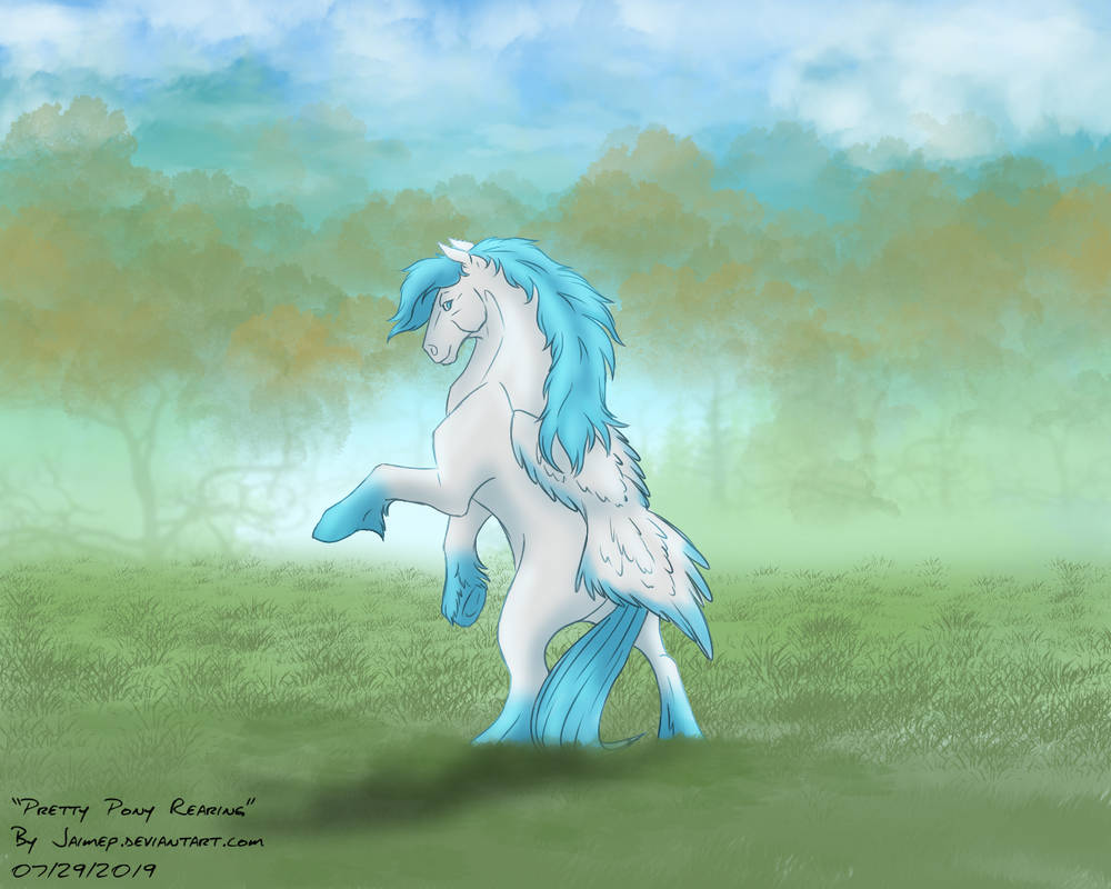 Pretty Pony Rearing by Jaimep on DeviantArt