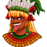 Tonatiuh Pixel Bust