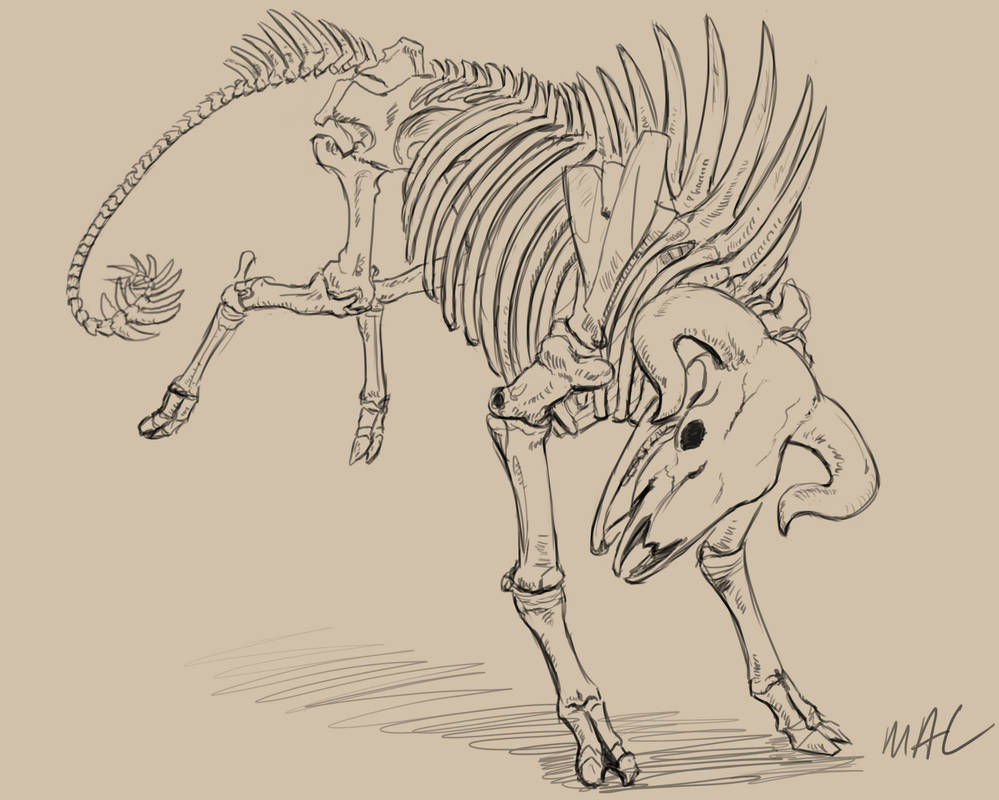 Skelebeast Commission by Xailai on DeviantArt
