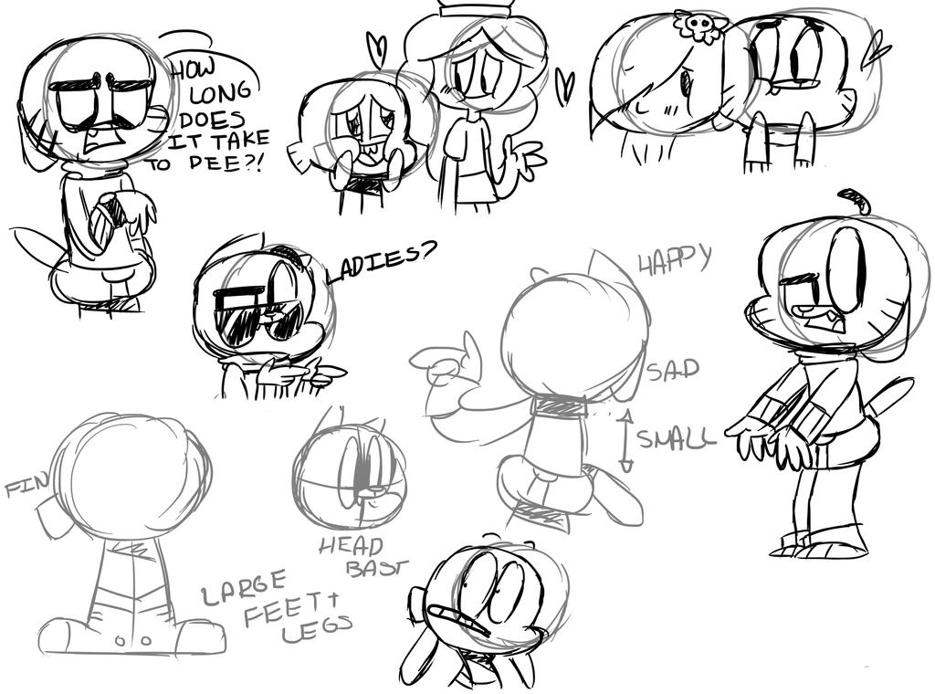 Gumball Doodle Dump