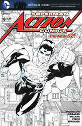 Action Comics #18 Blank Cover sketch