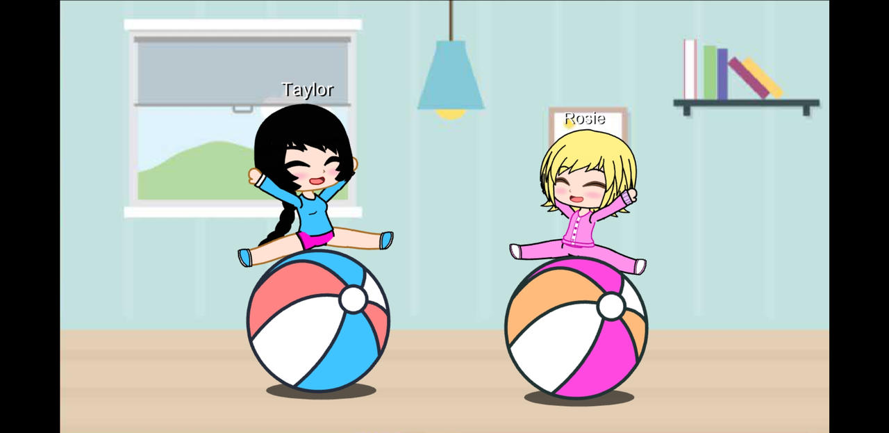 Hopper sisters beach ball ride by octohearts999 on DeviantArt
