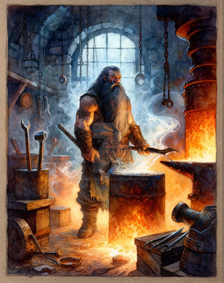 Dwarf Merchant by ArtDeepMind on DeviantArt