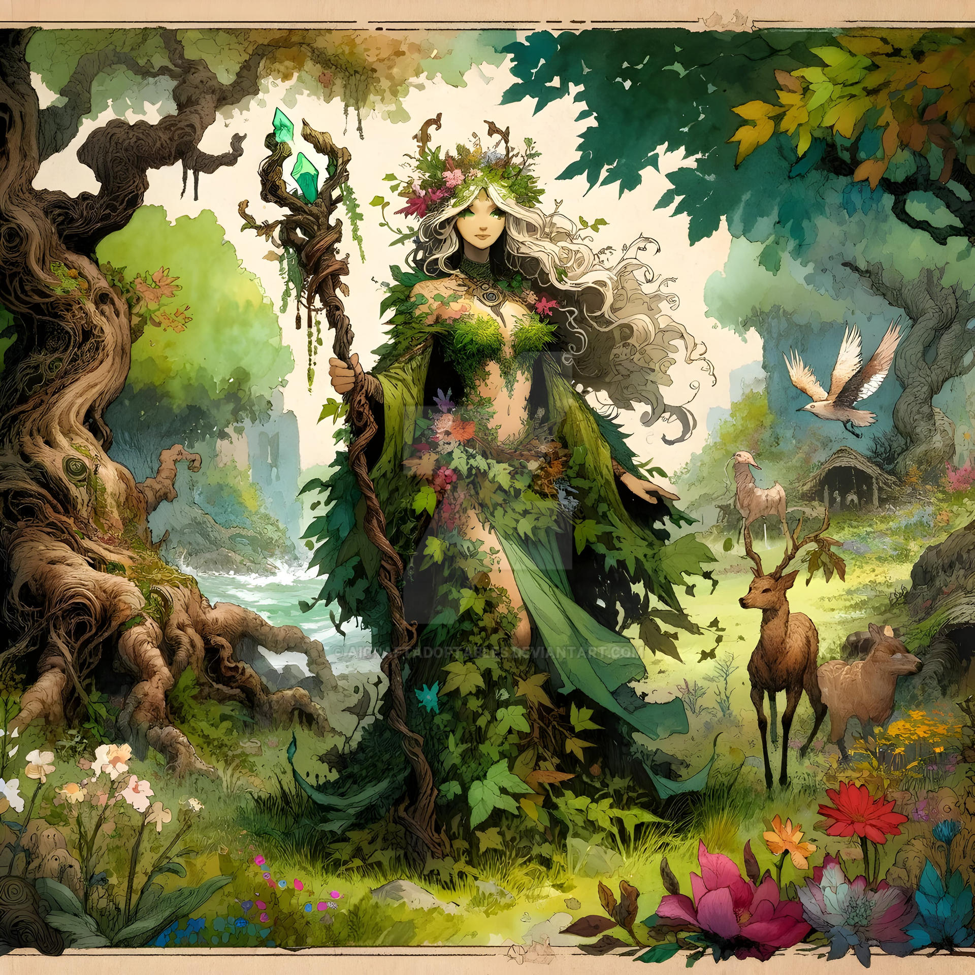 Adoptable Dryad Fantasy Art Character 6 By AICraftAdoptables On DeviantArt adoptable-dryad-fantasy-art-character-6-by-aicraftadoptables-on-deviantart