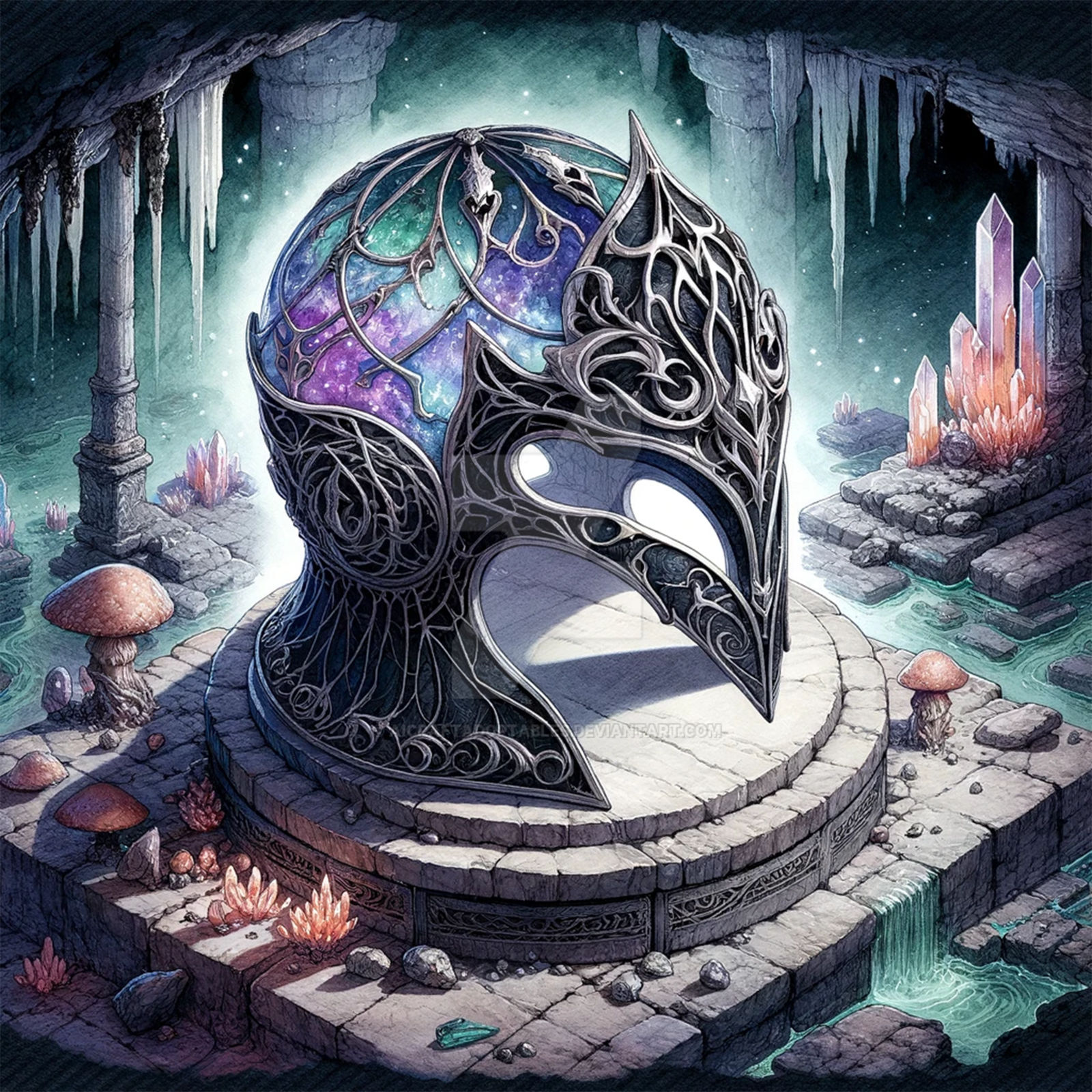 Drow Cursed Crown. Adoptable RPG Item 5$ by Dissunder on DeviantArt