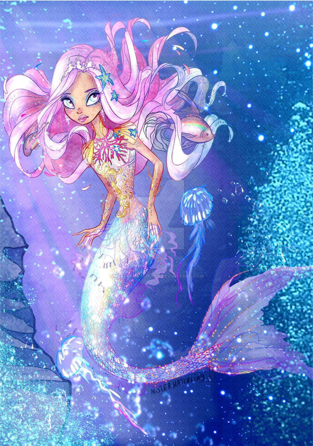 Meshel Mermaid ever after high by MISTERHATCHLING on DeviantArt