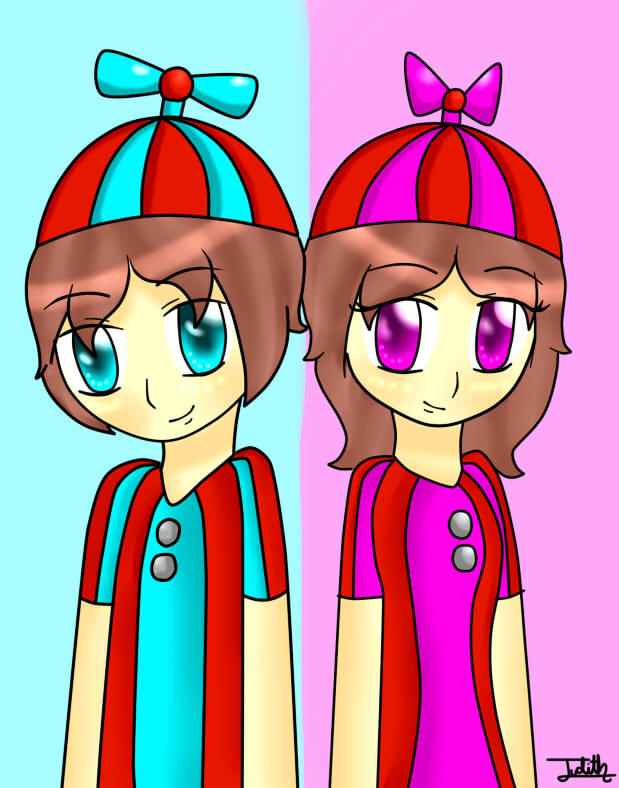 FNAF- BB and BG by judikis11 on DeviantArt